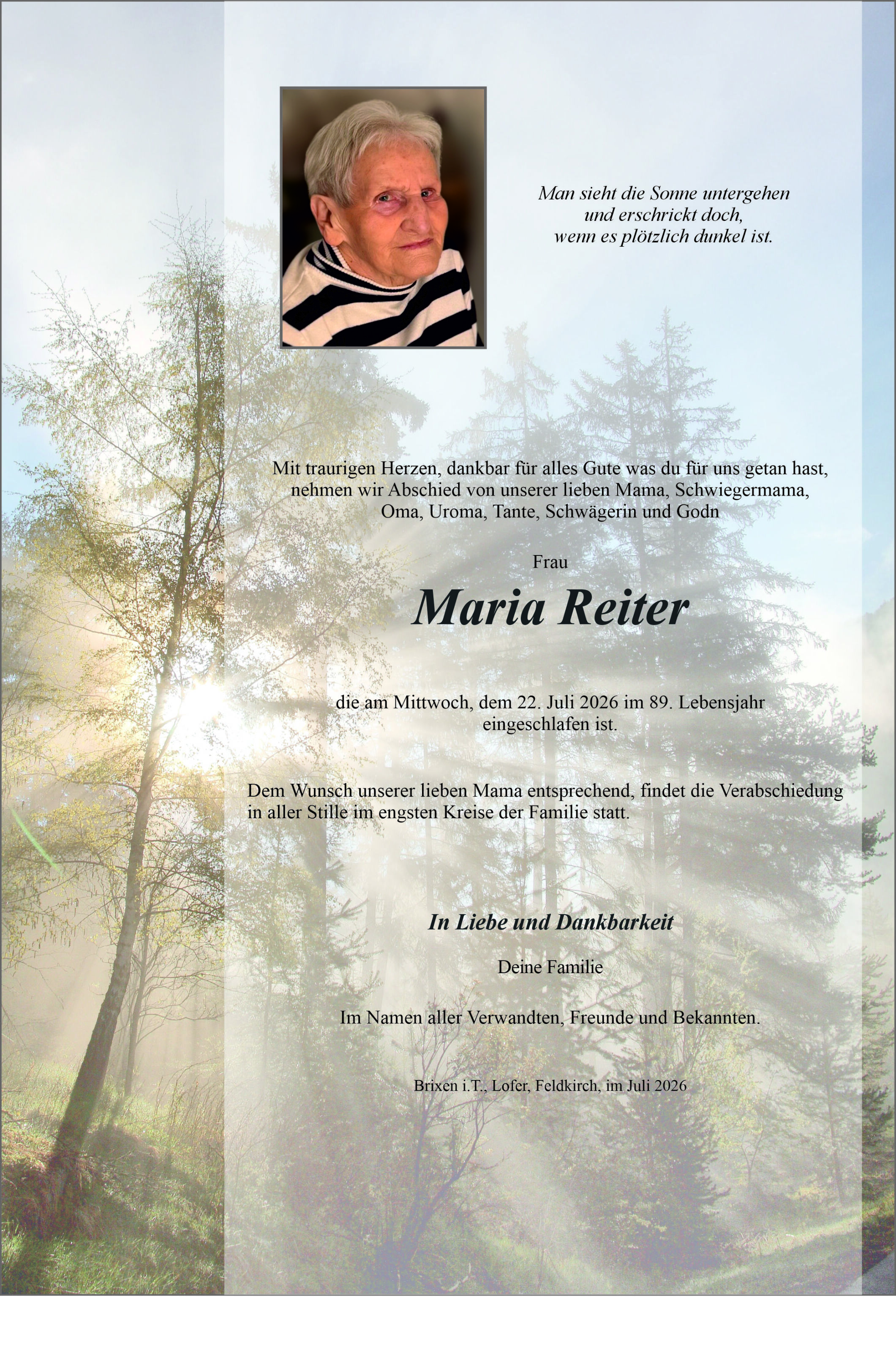 Maria Reiter